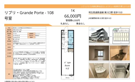 リブリ Grande Porte 108 108号 0