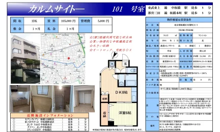 カルムサイトー 101号 0