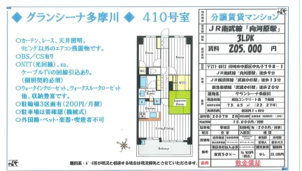 グランシーナ多摩川 410号 0