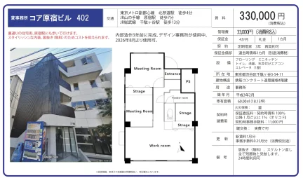 コア原宿ビル 402 0