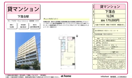 N's PARK Residence 高田馬場 605 605号 0