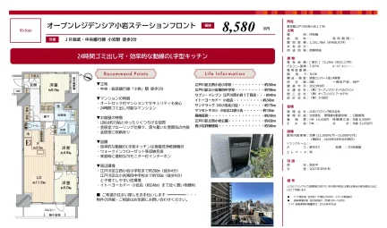 オープンレジデンシア小岩ステーションフロント 0