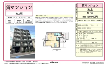 西蒲田ＹＺＹ　マンション 0