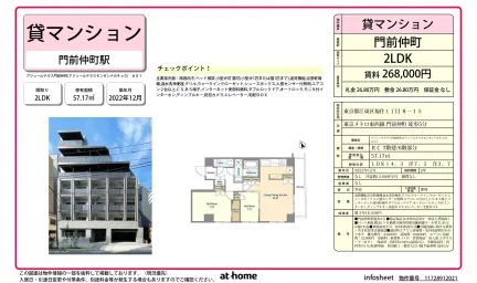 アジュールテラス門前仲町 601 0