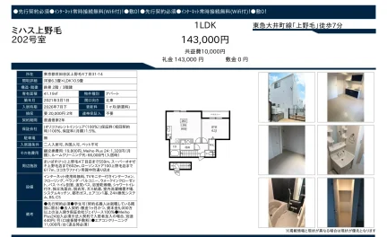 ミハス上野毛 202号 0