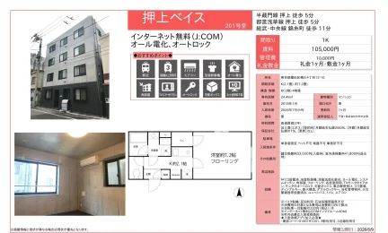押上ベイス 201号 0