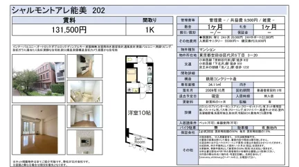 シャルモントアレ能美 202号 0