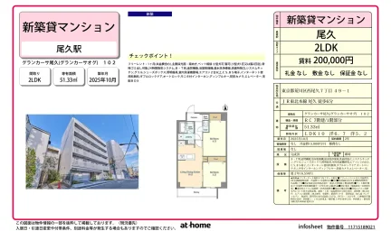 グランカーサ尾久 102号 0