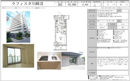ラフィスタ川崎ⅡI 305号 0