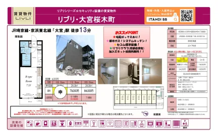 リブリ・大宮桜木町 305号 0