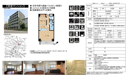 ベルメゾン吉祥寺 302号 0