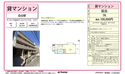 サンセリテ目白 307 0
