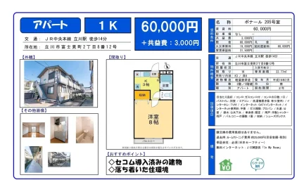 ボナール 205号 0