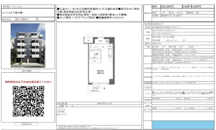 コンフォリア東中野 203号 0
