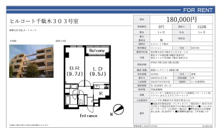 ヒルコート千駄木 303号室 0