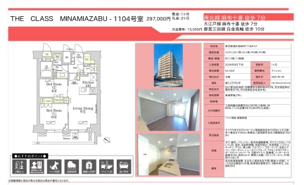 ザ·クラス南麻布 1104号 0