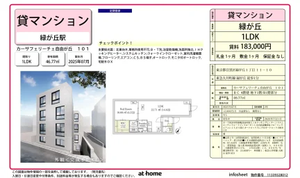 カーサフェリーチェ自由が丘 101 101号 0