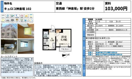 キュロコ神楽坂102 102号 0