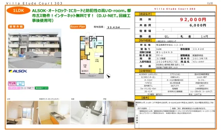 セジュールオッツ 303号 0