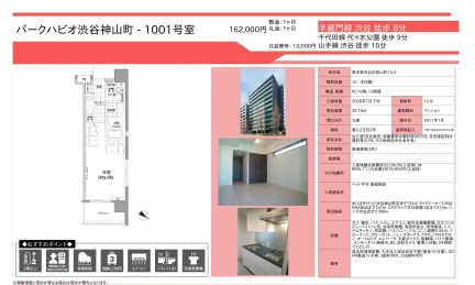 パークハビオ渋谷神山町 1001号 0