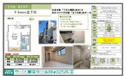 N-house北千住 201 0
