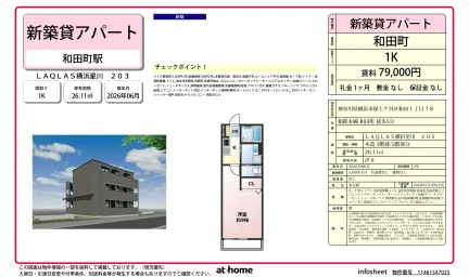 LAQLAS 横浜星川 203 203号 0