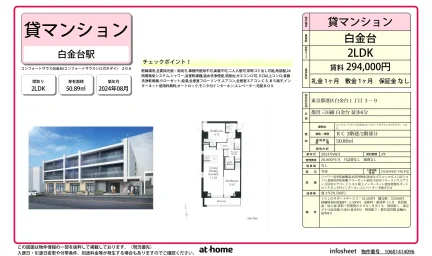 コンフォートサウス白金台 2-206号 0