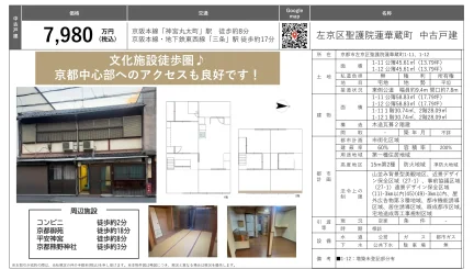 聖護院蓮華蔵町 中古戸建 0