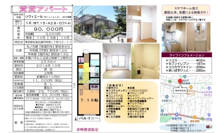 リヴィエール 203号 0