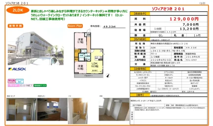 ソフィアさつき 201号 0