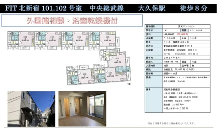 FIT 北新宿 101号 0