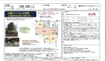 高円寺ナショナルコート 306号 0