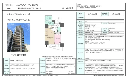 ウエリスアーバン錦糸町 402号 0