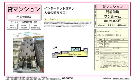 アージュドール門前仲町 501 501号 0