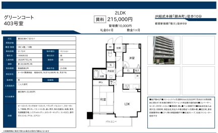グリーンコート 403号 0