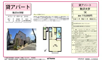 メゾン・ド・ボヌール 202 202号 0