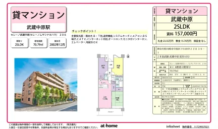 セレーノ武蔵中原 206 0