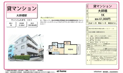 サンハイムたまち 0