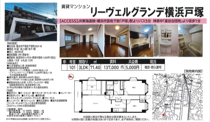 リーヴェルグランデ横浜戸塚 101号 0
