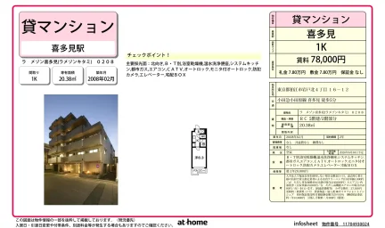 ラ　メゾン喜多見 0