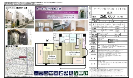 オーキッド代々木上原 301号室 0