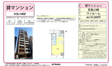 Modern Studio Condo in Horinochicho 0