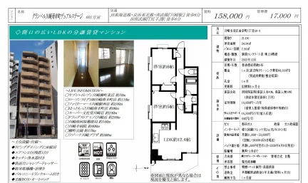 グランベル川崎南幸町デュアルステージ 601号室 601号 0
