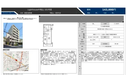 Lighthouse中馬込 101号室 101号 0