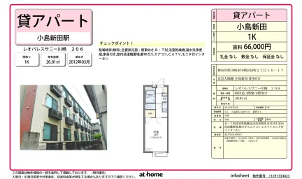 レオパレスサニー川崎 0