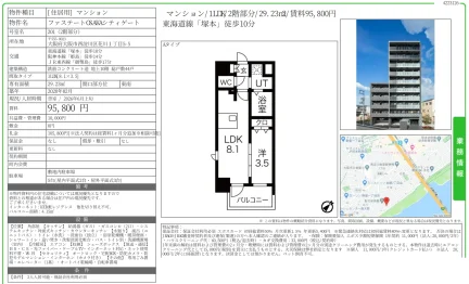 ファステート OSAKAシティゲート 201号 0