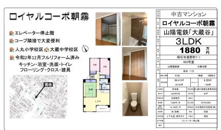 Charming 3-Bedroom Condo in Higashinocho 0