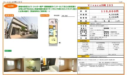 セジュールオッツ 205号 0
