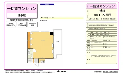 ダイアパレス博多 103 103号 0