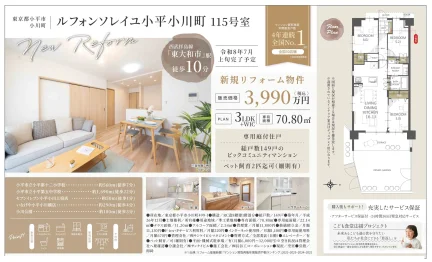 ルフォンソレイユ小平小川町 115号 0
